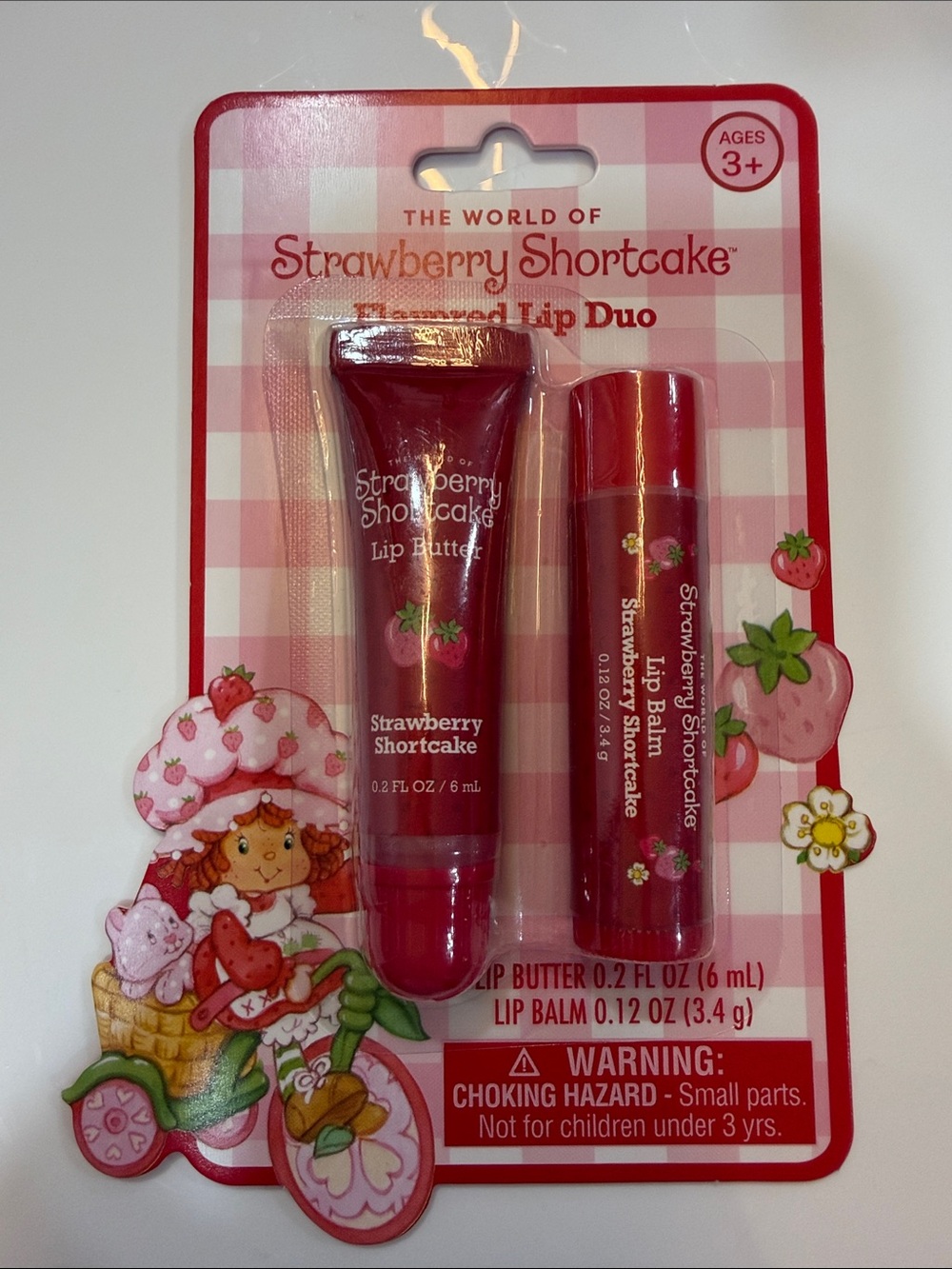Strawberry Lip Duo - Lip Butter & Lip Balm in Red